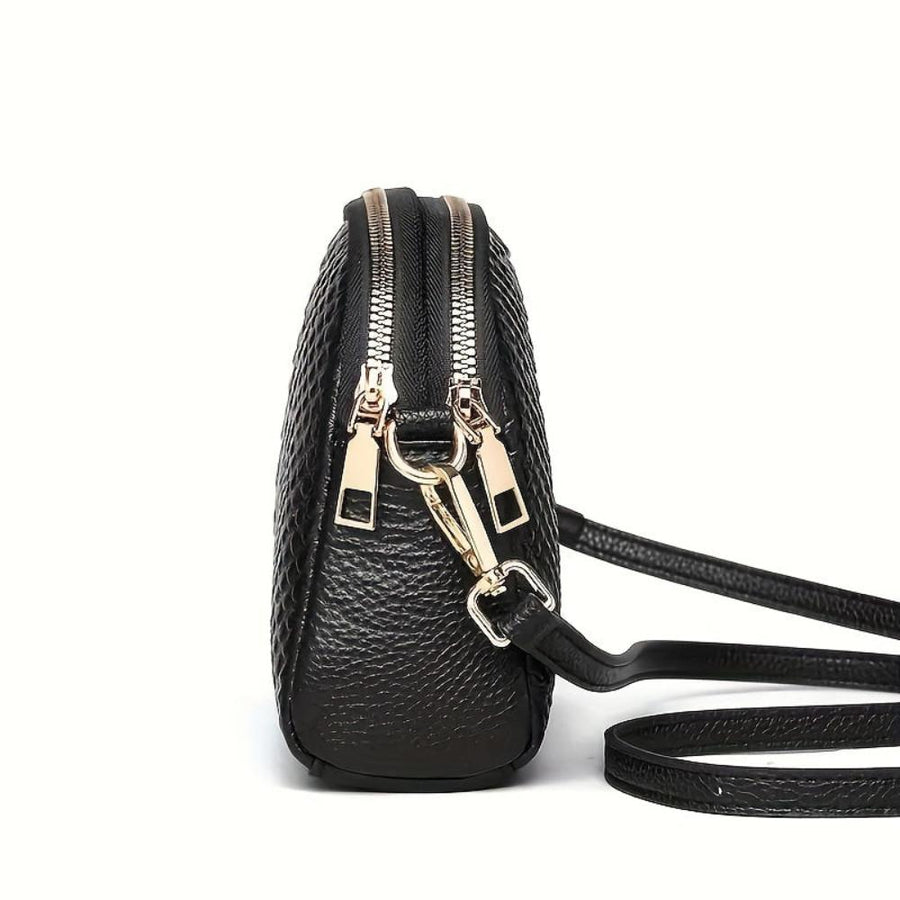Chicago™ | Mini Bolso de Cuero Vegano con Textura Cocodrilo