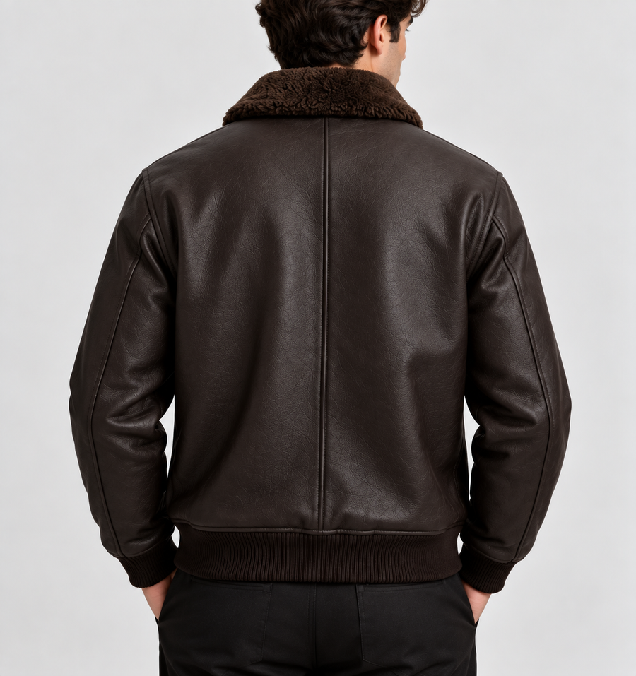 Moscú™ | Chaqueta shearling negra