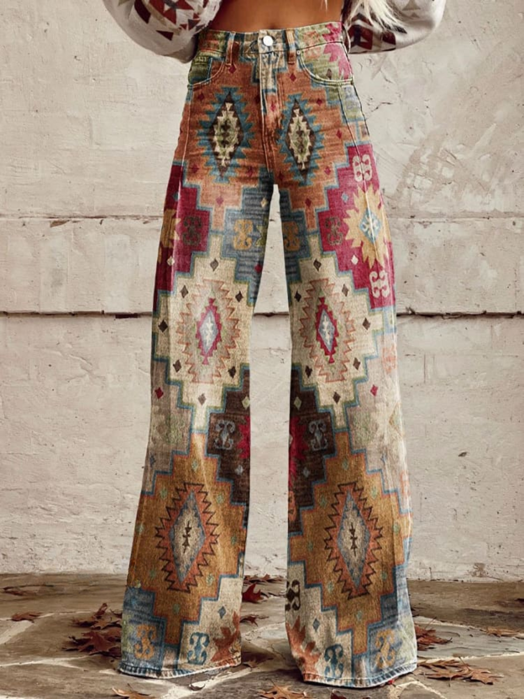 Pantalón vintage Boho