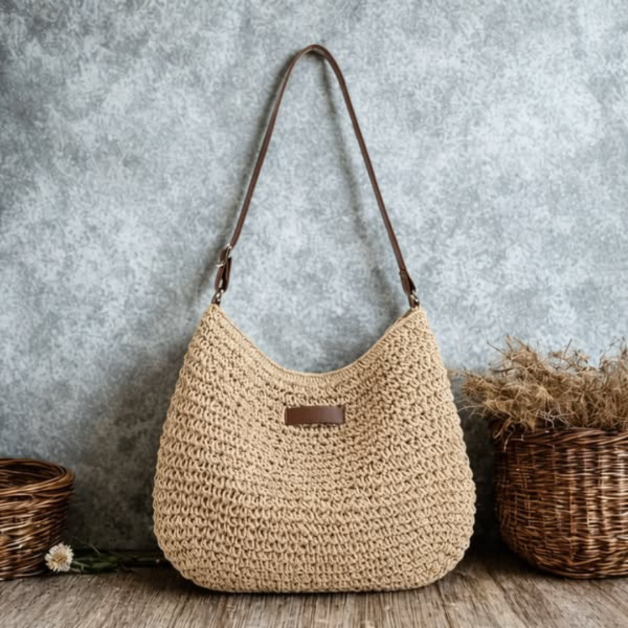 Los Ángeles™ | Bolso Tejido a Mano Elegante