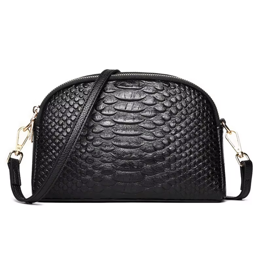 Chicago™ | Mini Bolso de Cuero Vegano con Textura Cocodrilo
