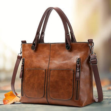Londres™ | Bolso de Hombro de Cuero Vintage – Gran Capacidad y Estilo