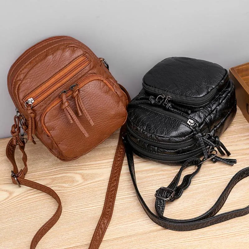 Edimburgo™ | Bolso de Bandolera de Cuero