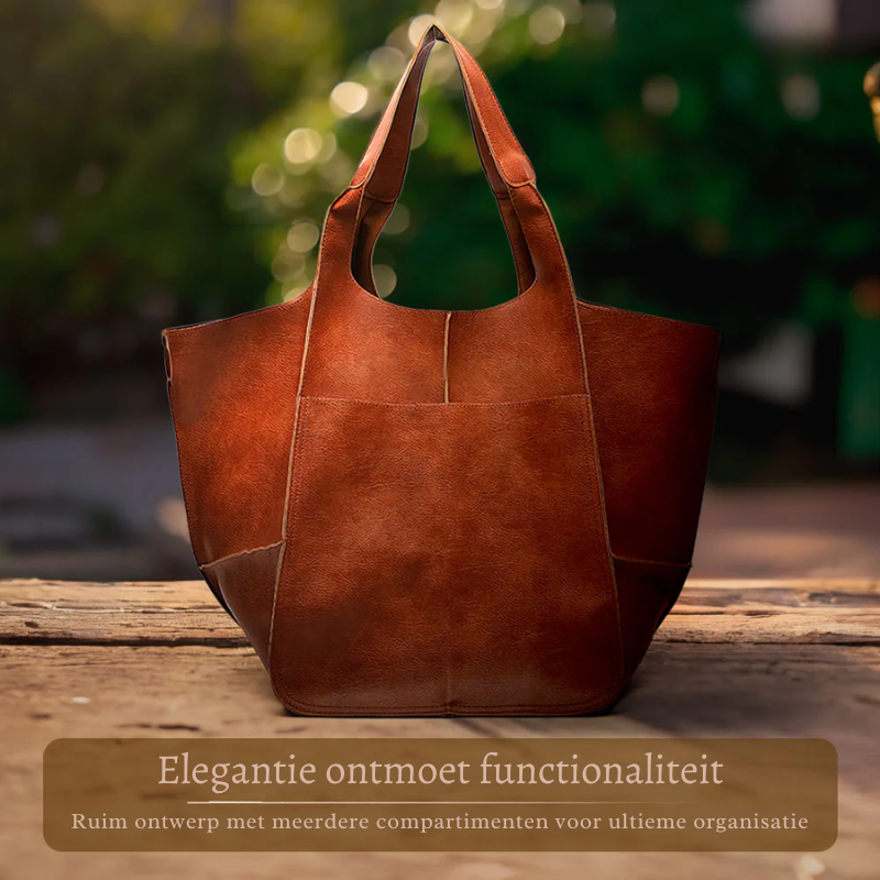 Nueva York™ | Bolso Vintage de Cuero Vegano con Estilo Atemporal