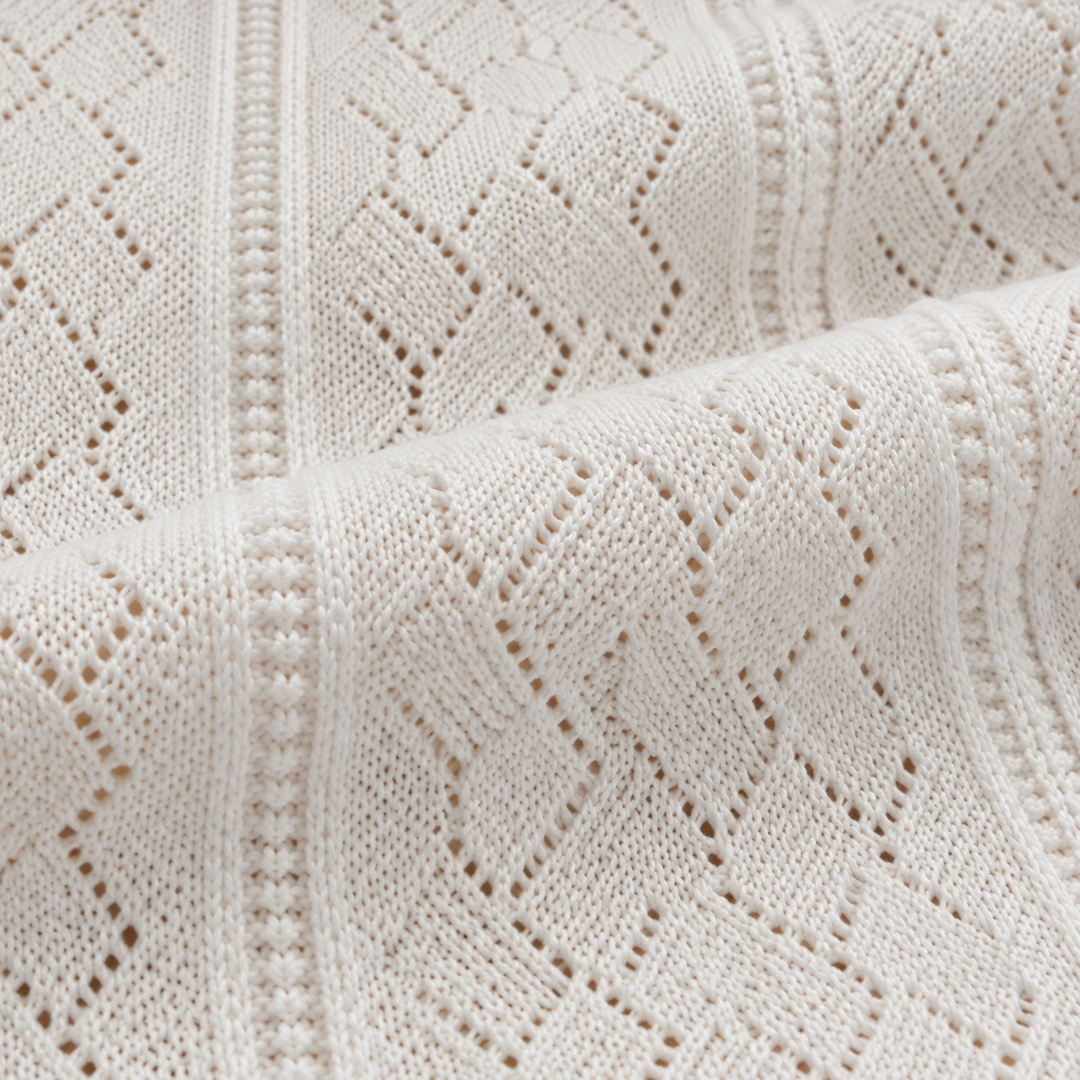 Milán™ | Polo tejido color crema