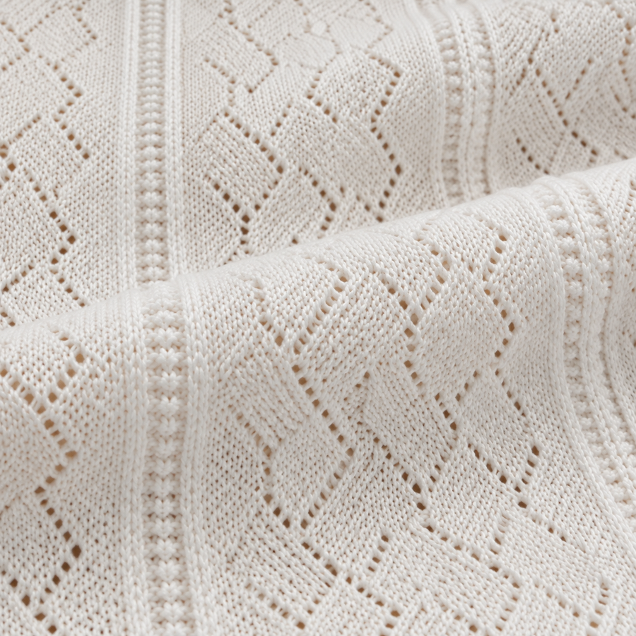 Milán™ | Polo tejido color crema