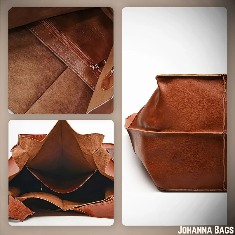 Nueva York™ | Bolso Vintage de Cuero Vegano con Estilo Atemporal