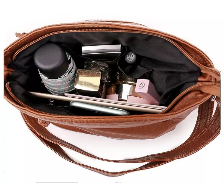 Copenhague™ | Bolso de Bandolera de Cuero