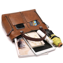 Londres™ | Bolso de Hombro de Cuero Vintage – Gran Capacidad y Estilo