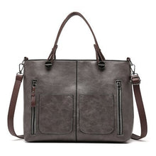 Londres™ | Bolso de Hombro de Cuero Vintage – Gran Capacidad y Estilo