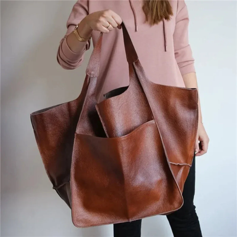 Nueva York™ | Bolso Vintage de Cuero Vegano con Estilo Atemporal