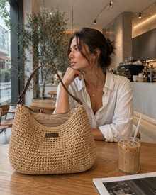 Los Ángeles™ | Bolso Tejido a Mano Elegante