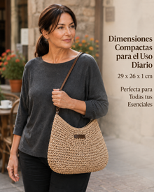 Los Ángeles™ | Bolso Tejido a Mano Elegante