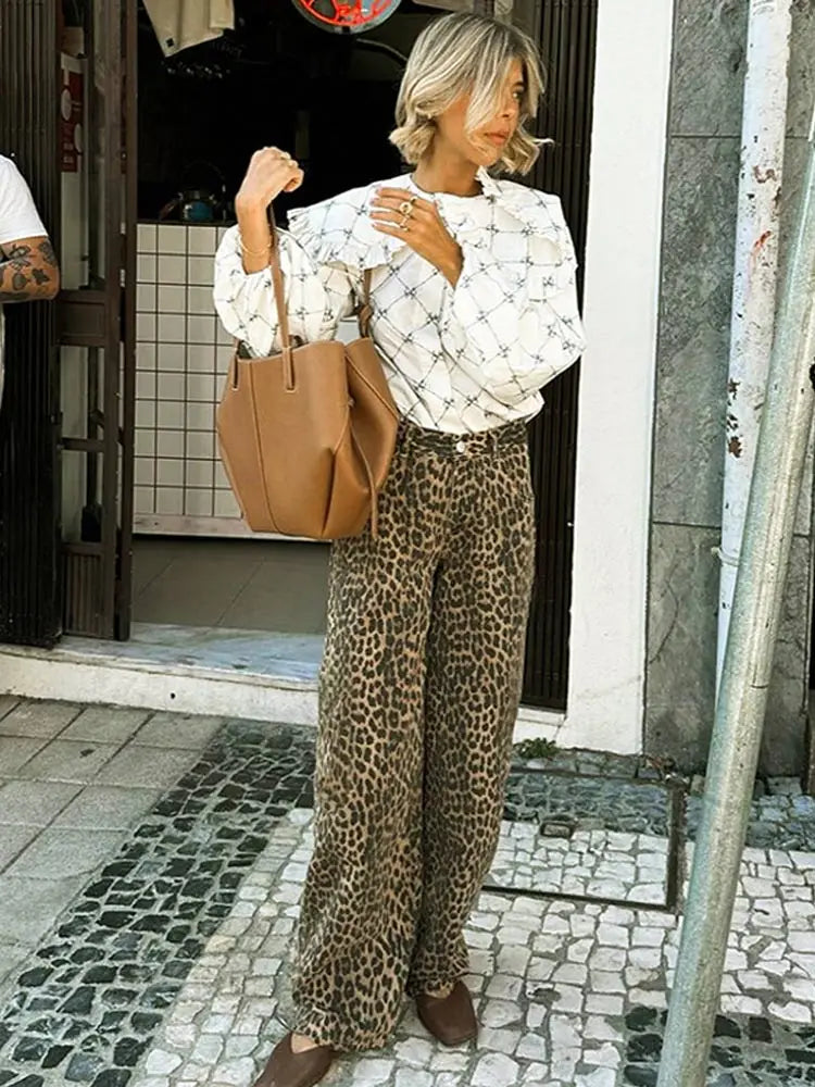 Pantalón animal print