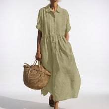 Lysandra™ | Vestido Camisero de Verano Fluido