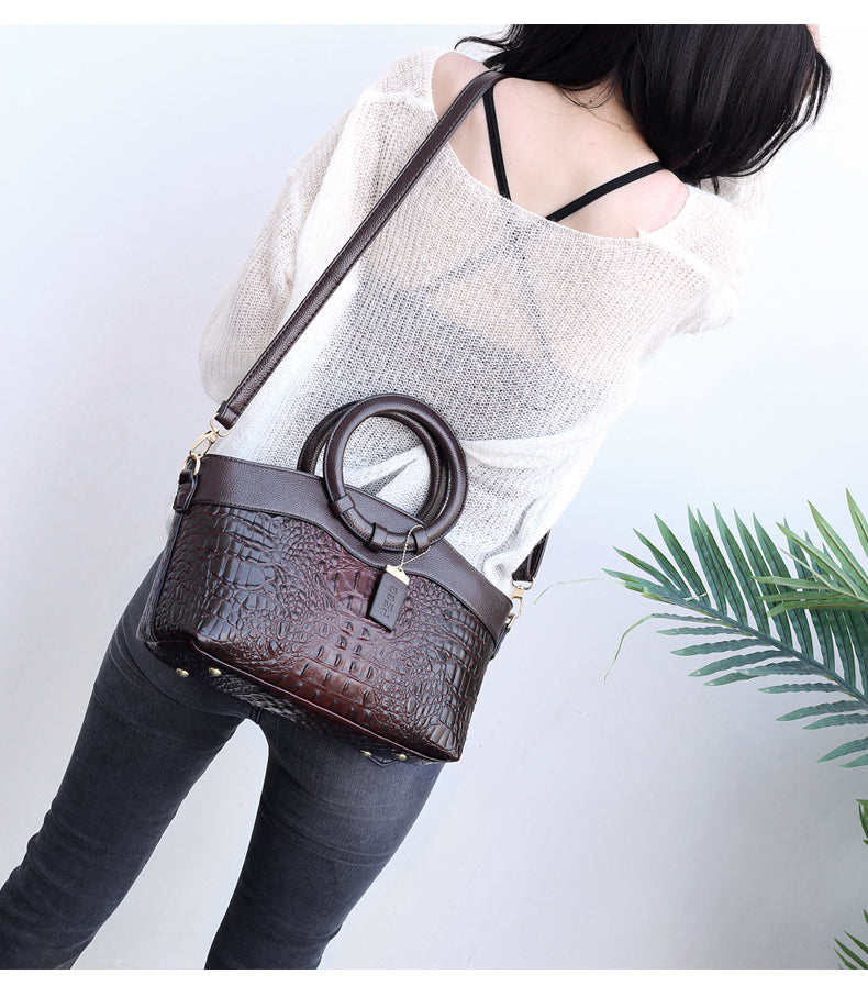 Oporto™ | Bolso Croco Elegante Hecho a Mano