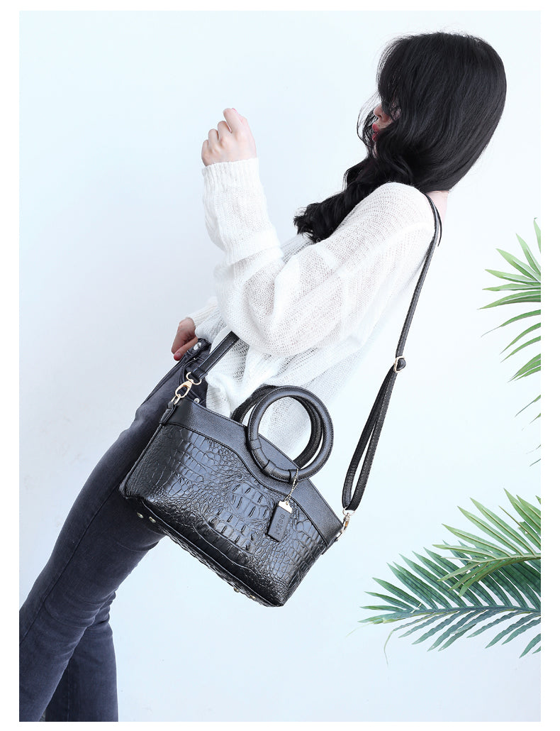 Oporto™ | Bolso Croco Elegante Hecho a Mano