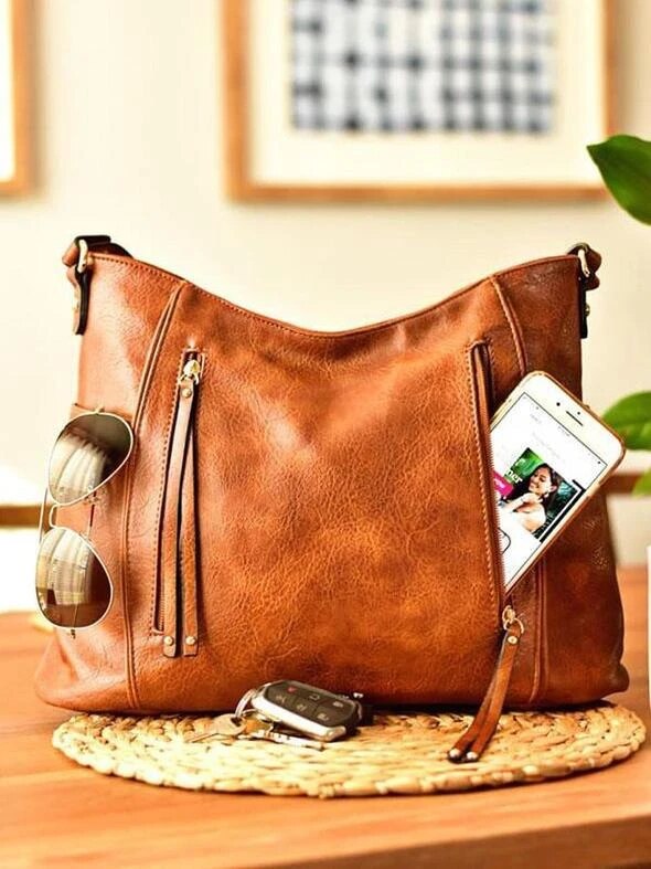 Ámsterdam™ | Elegante Bolso Vintage De Piel