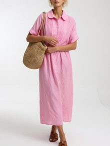Lysandra™ | Vestido Camisero de Verano Fluido