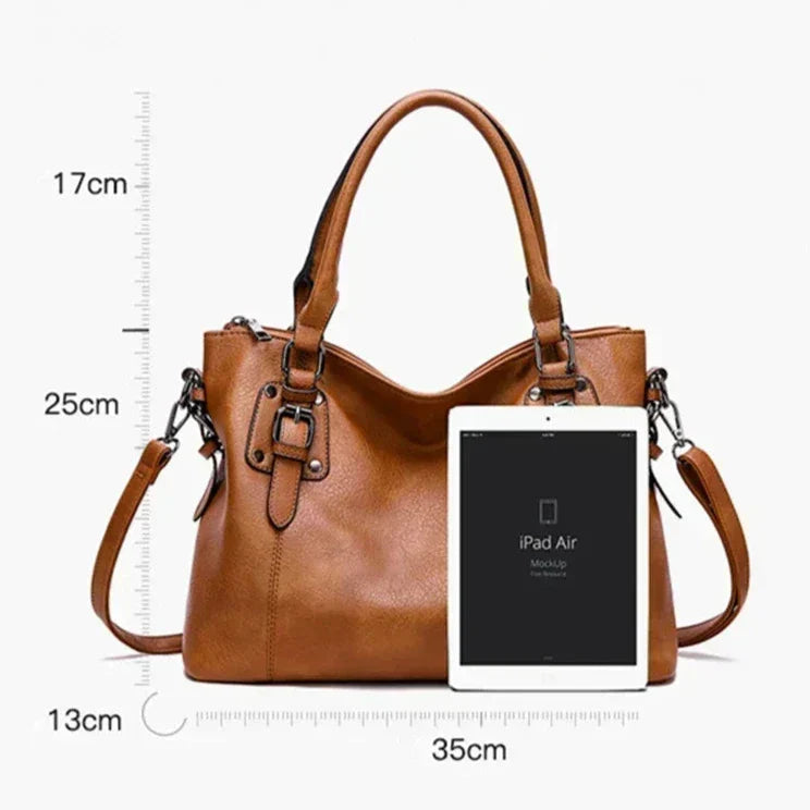 Florencia™ | Bolso de Bandolera Elegante de Cuero