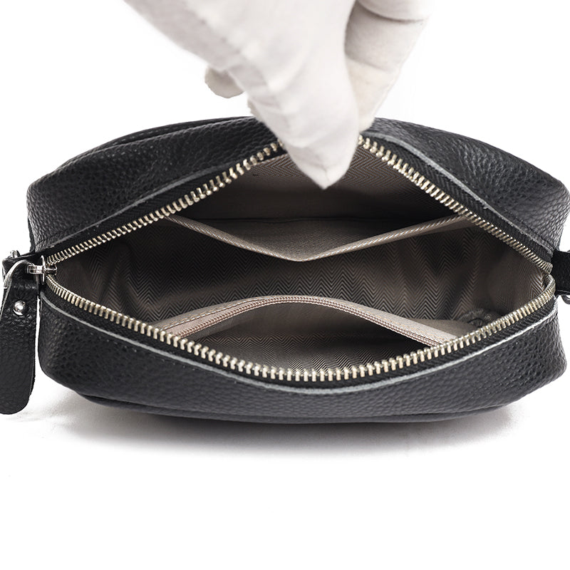 Zúrich™ | Bolso de Cuero con Detalles Hechos a Mano