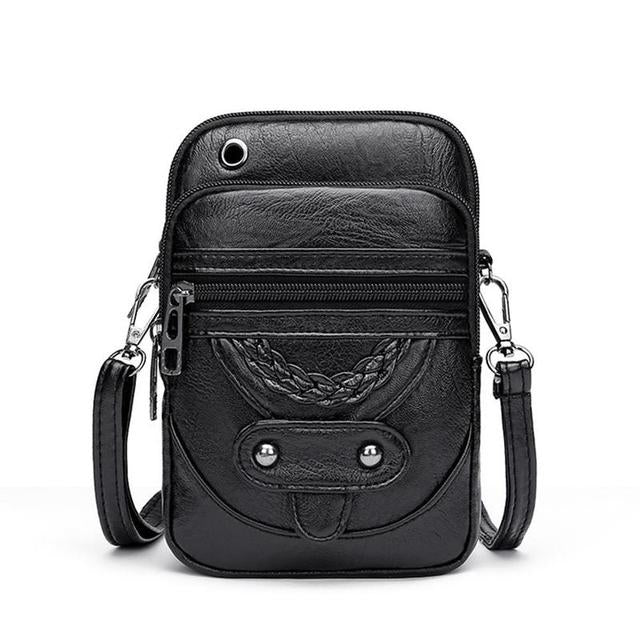 Bruselas™ | Bolso de Bandolera de Cuero Vintage