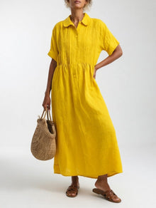 Lysandra™ | Vestido Camisero de Verano Fluido