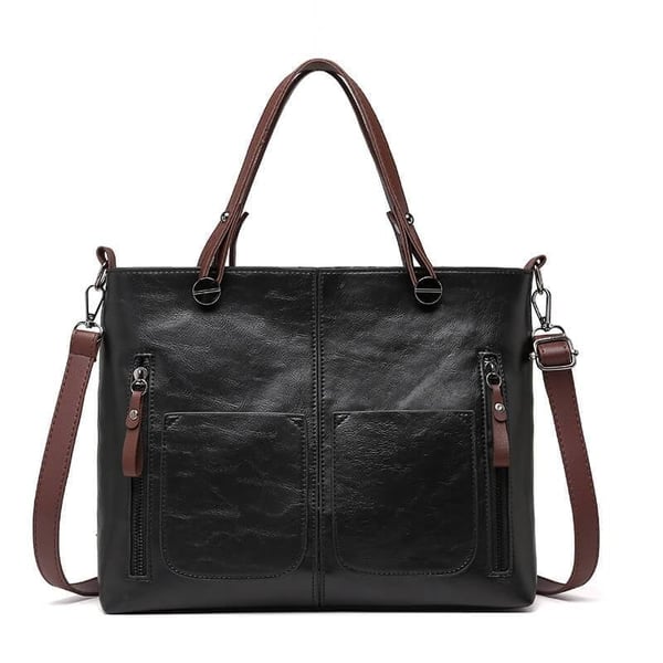 Londres™ | Bolso de Hombro de Cuero Vintage – Gran Capacidad y Estilo