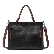 Londres™ | Bolso de Hombro de Cuero Vintage – Gran Capacidad y Estilo