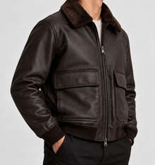 Moscú™ | Chaqueta shearling negra
