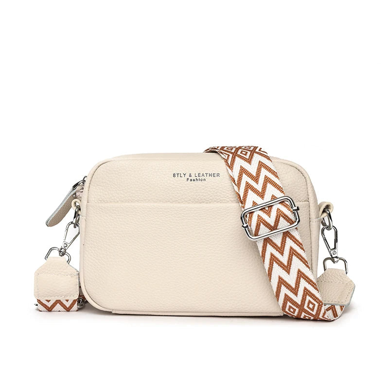 Zúrich™ | Bolso de Cuero con Detalles Hechos a Mano