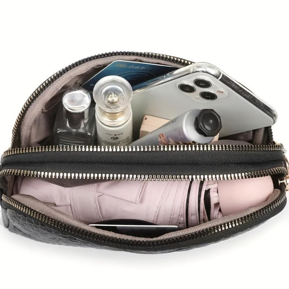 Chicago™ | Mini Bolso de Cuero Vegano con Textura Cocodrilo