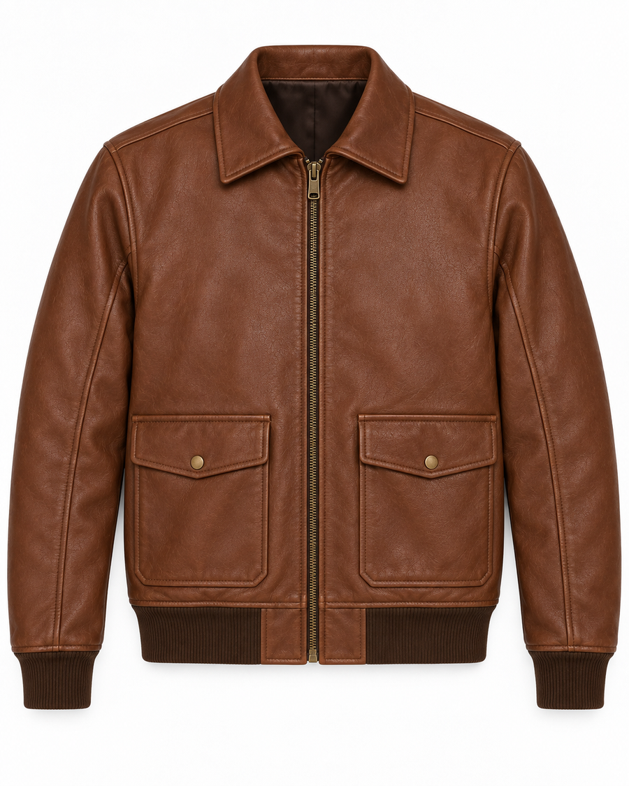 Chicago™ | Chaqueta aviador cuero