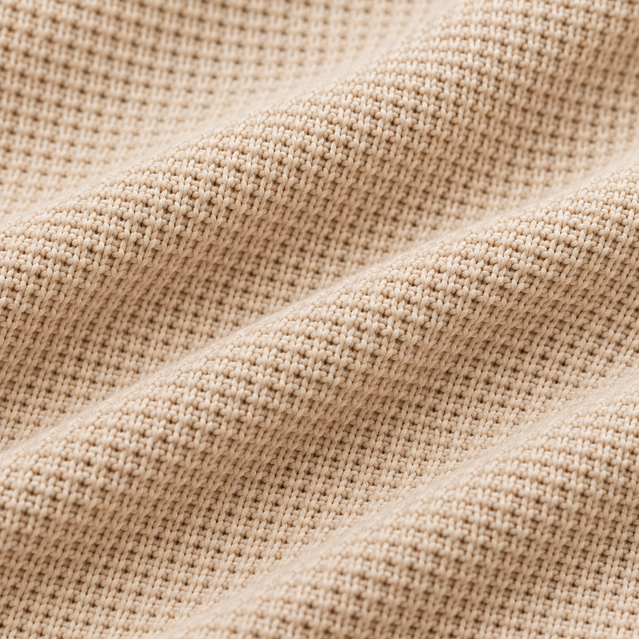 Viena™ | Polo crema con detalles café