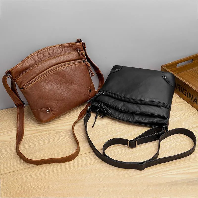 Copenhague™ | Bolso de Bandolera de Cuero