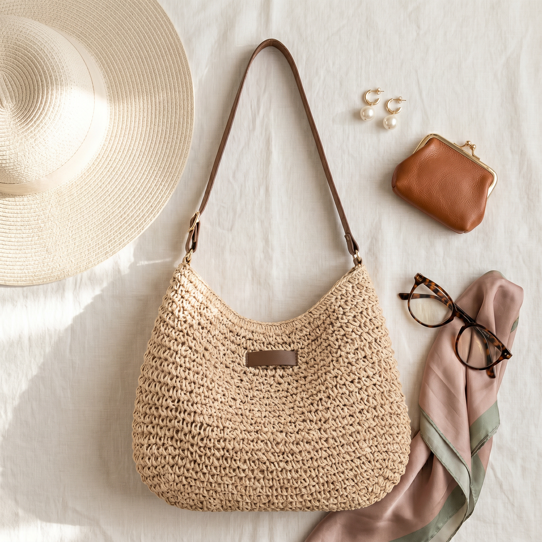 Los Ángeles™ | Bolso Tejido a Mano Elegante
