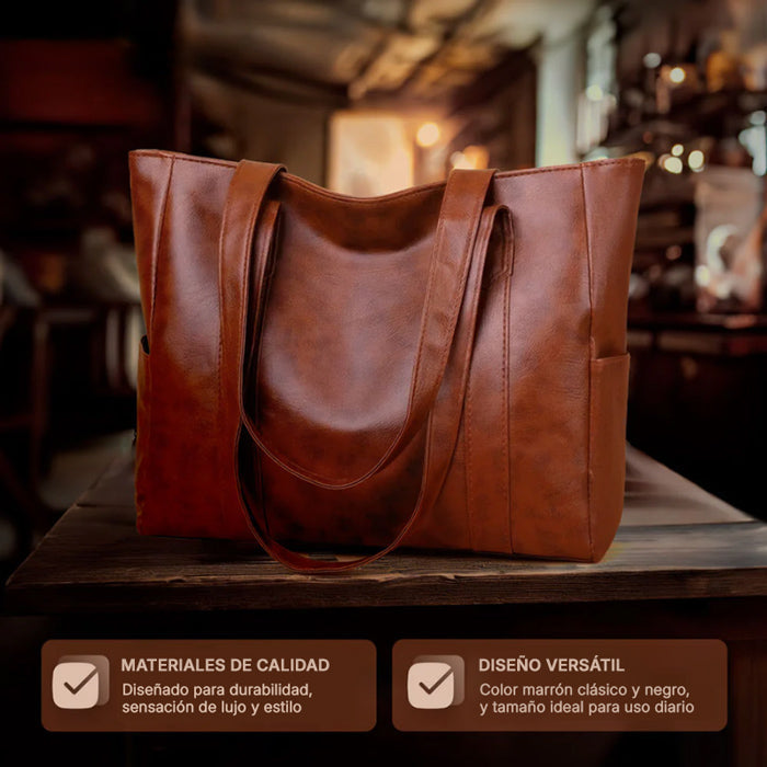 Múnich™ | Bolso Clásico de Cuero Vegano – Elegancia Atemporal