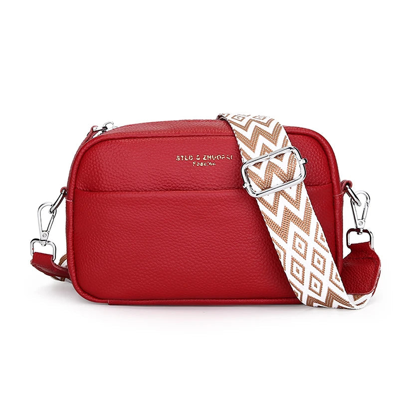 Zúrich™ | Bolso de Cuero con Detalles Hechos a Mano