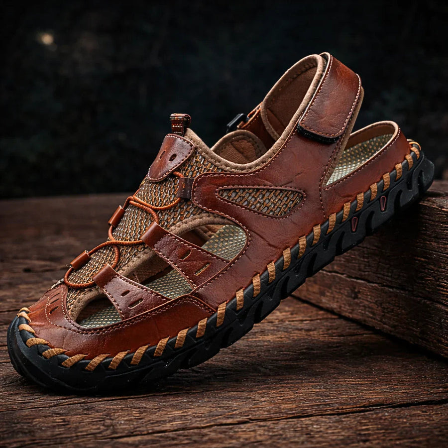 Sandro™ | Sandalias de Piel Cómodas para Hombre