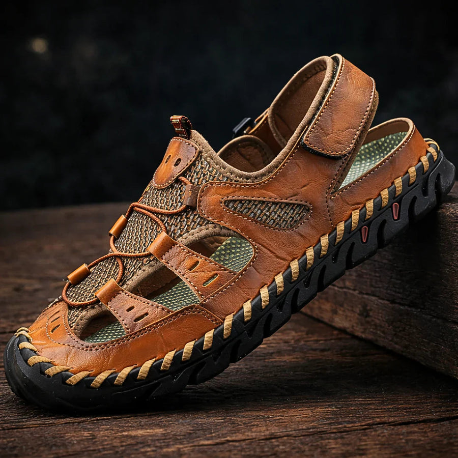 Sandro™ | Sandalias de Piel Cómodas para Hombre
