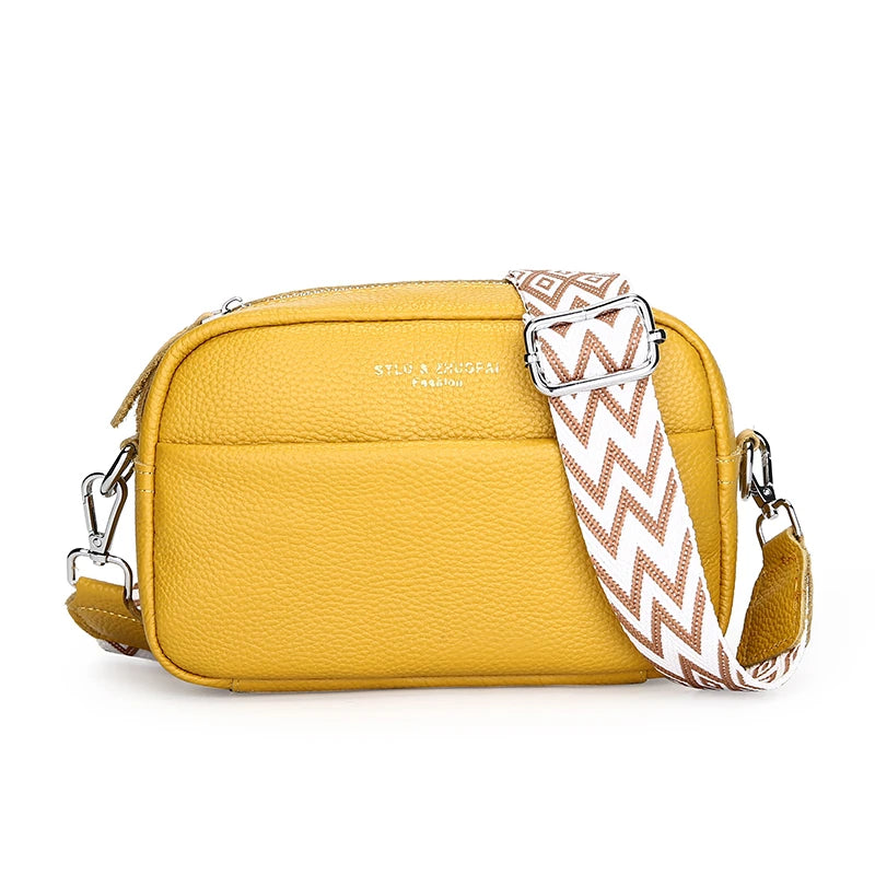 Zúrich™ | Bolso de Cuero con Detalles Hechos a Mano